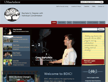 Tablet Screenshot of bdic.umass.edu