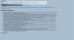 Desktop Screenshot of forensics.umass.edu