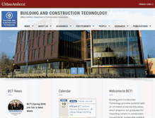 Tablet Screenshot of bct.eco.umass.edu