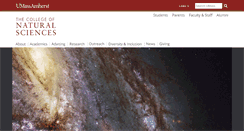 Desktop Screenshot of cns.umass.edu