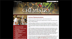 Desktop Screenshot of lecturedemos.chem.umass.edu