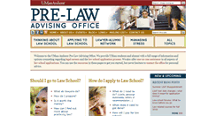 Desktop Screenshot of prelaw.umass.edu