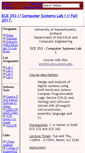 Mobile Screenshot of ece353.ecs.umass.edu