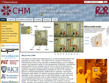 Tablet Screenshot of chm.pse.umass.edu